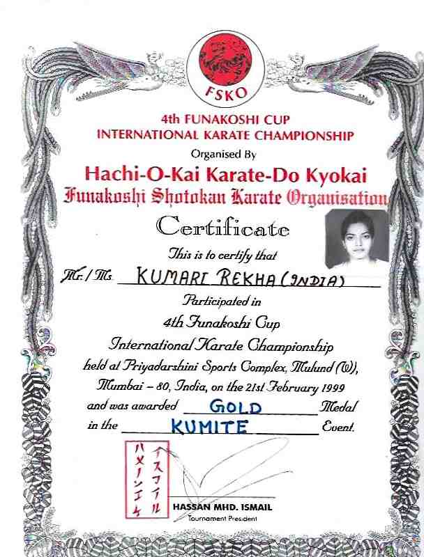 4th Funakoshi Cup International Karate Championship Kumite