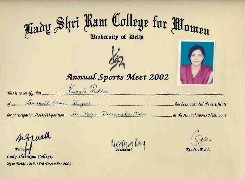 Lady Shri Ram College For Women – Annual Meet 2002