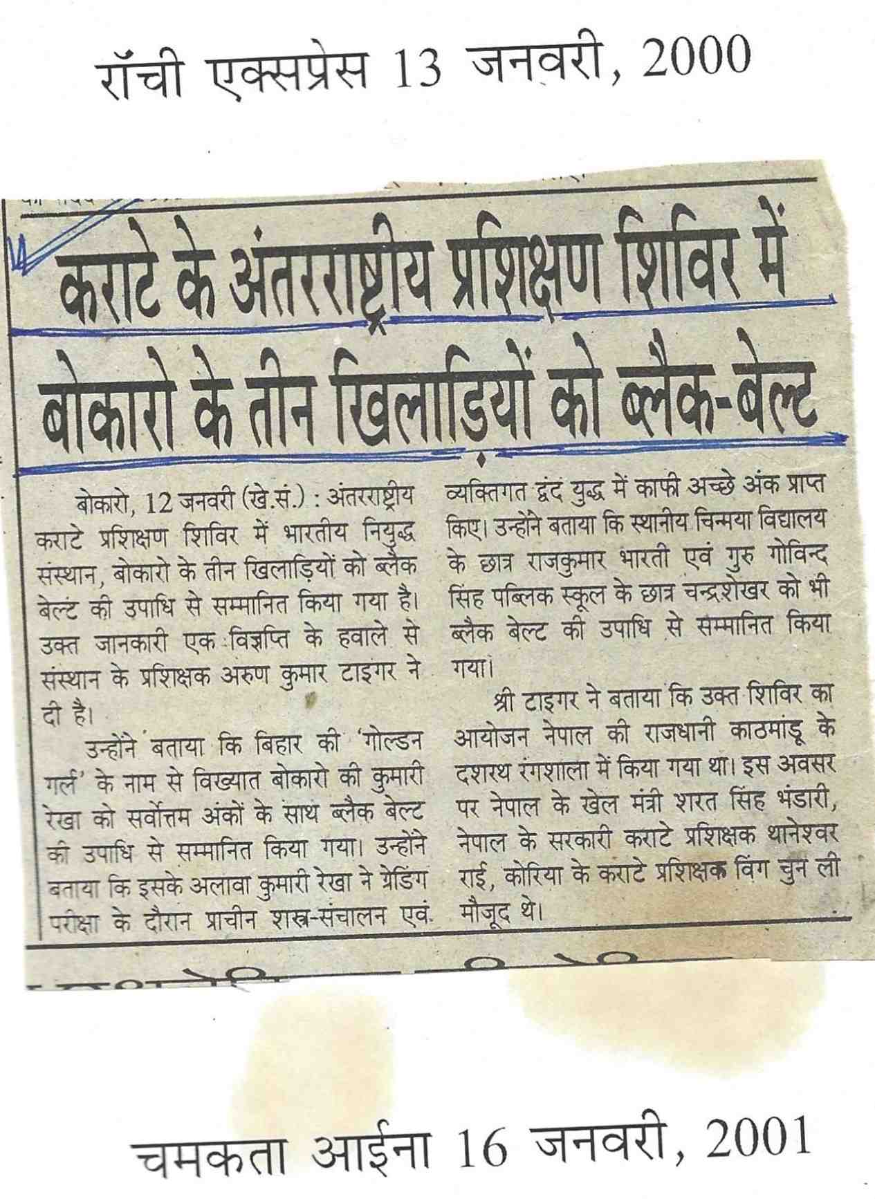 News Paper Article – 73